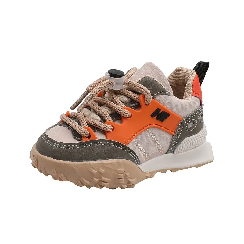 3 Colors Style Soft Sole Boys Girls Shoes Low-top