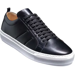 40% OFF BARKER Greg Sneakers - Mens - Black Calf - Size: UK 6