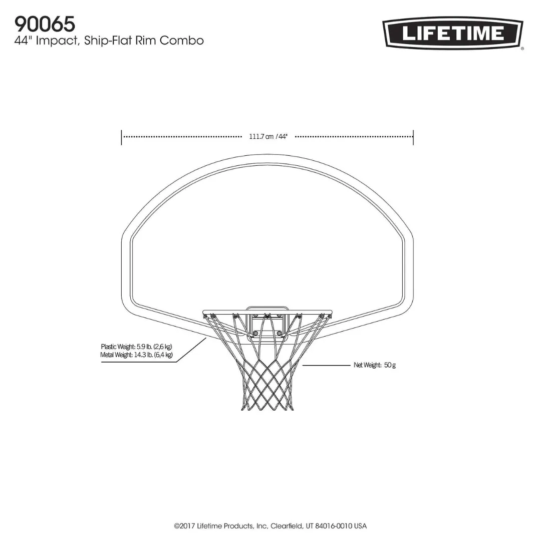 44 In Backboard Set