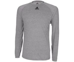 Adidas Climalite Long Sleeve Tee 2946, Athletic Grey