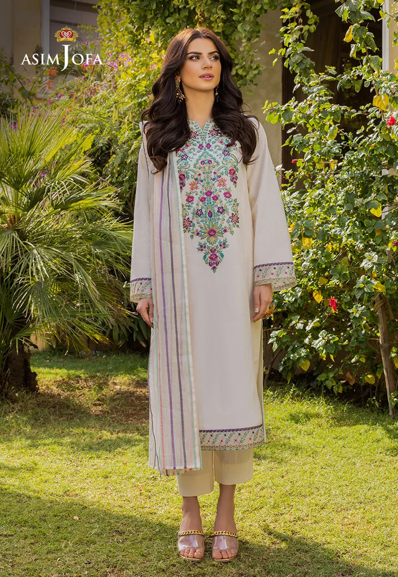 AJPE-32 |  Asim Jofa Pret Essentials Eid Edit II Collection | Embroidered Stitched RTW Suits