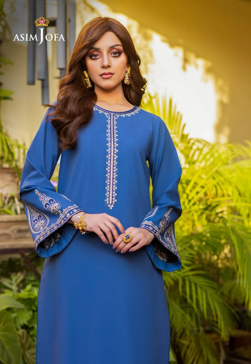 AJPE-49 |  Asim Jofa Pret Essentials Eid Edit II Collection | Embroidered Stitched RTW Suits