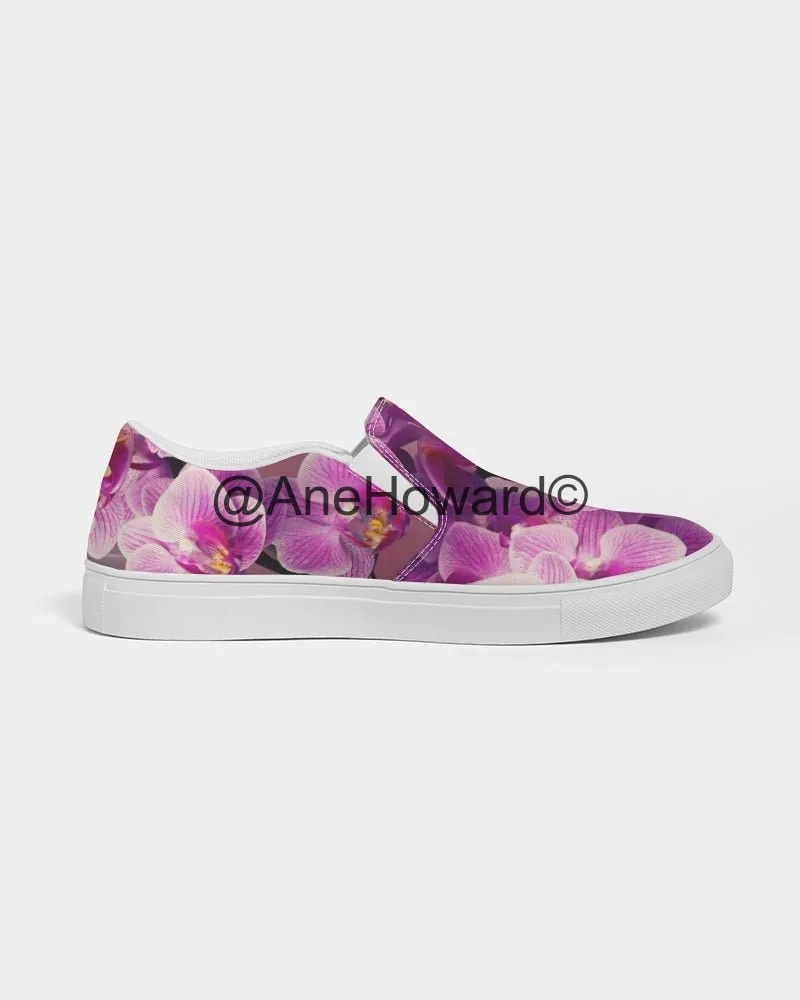 Aloha Pink Smoke Women's Slip-On Canvas Shoe