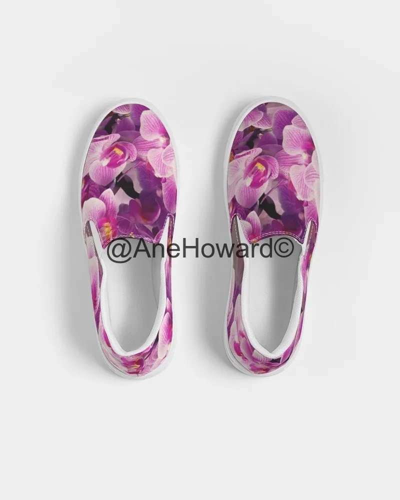 Aloha Pink Smoke Women's Slip-On Canvas Shoe