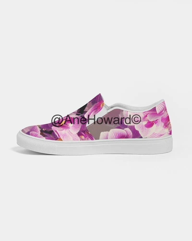 Aloha Pink Smoke Women's Slip-On Canvas Shoe