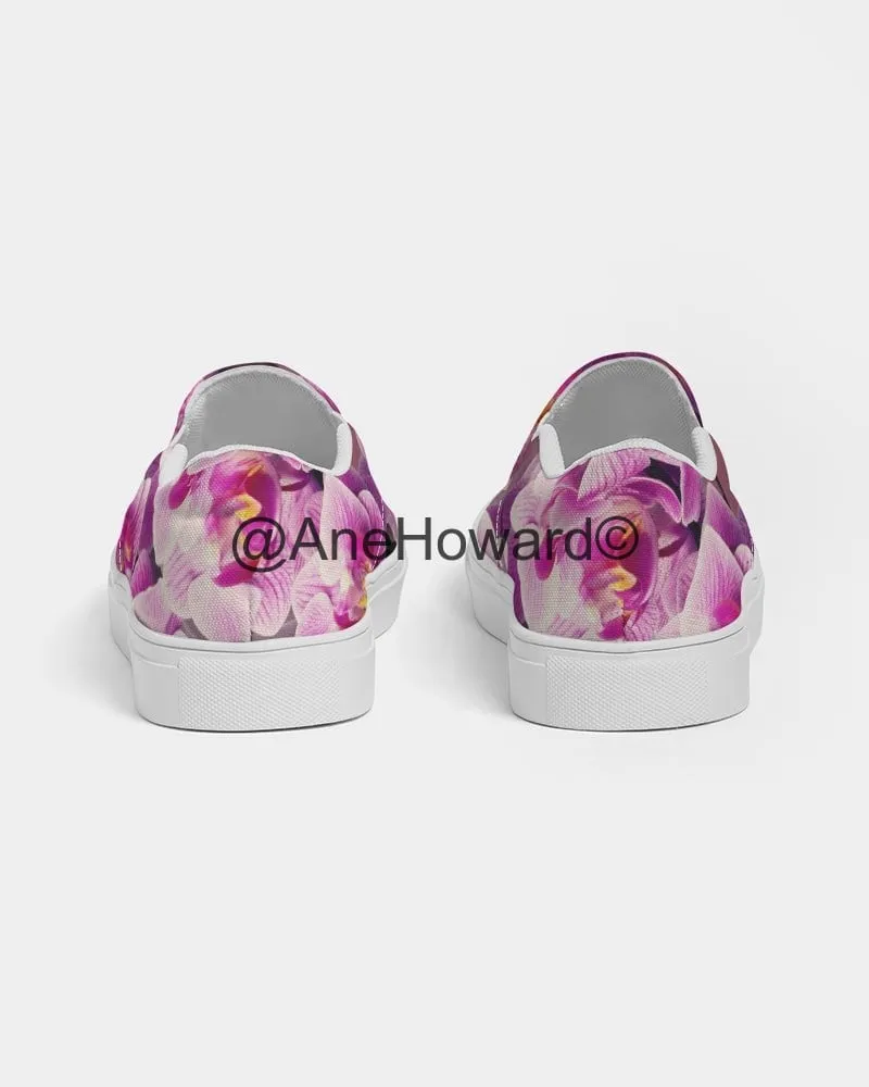 Aloha Pink Smoke Women's Slip-On Canvas Shoe