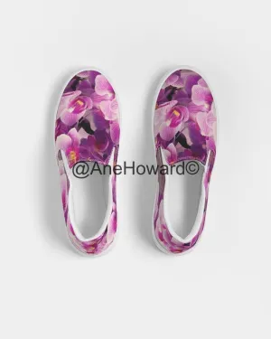 Aloha Pink Smoke Women's Slip-On Canvas Shoe