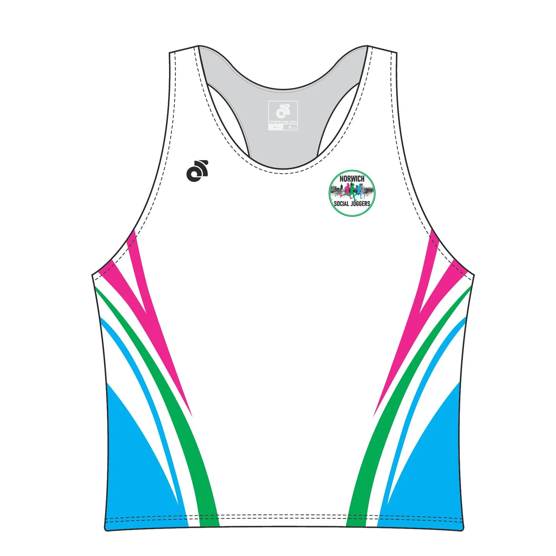 Apex Men's Marathon Singlet (Helium)
