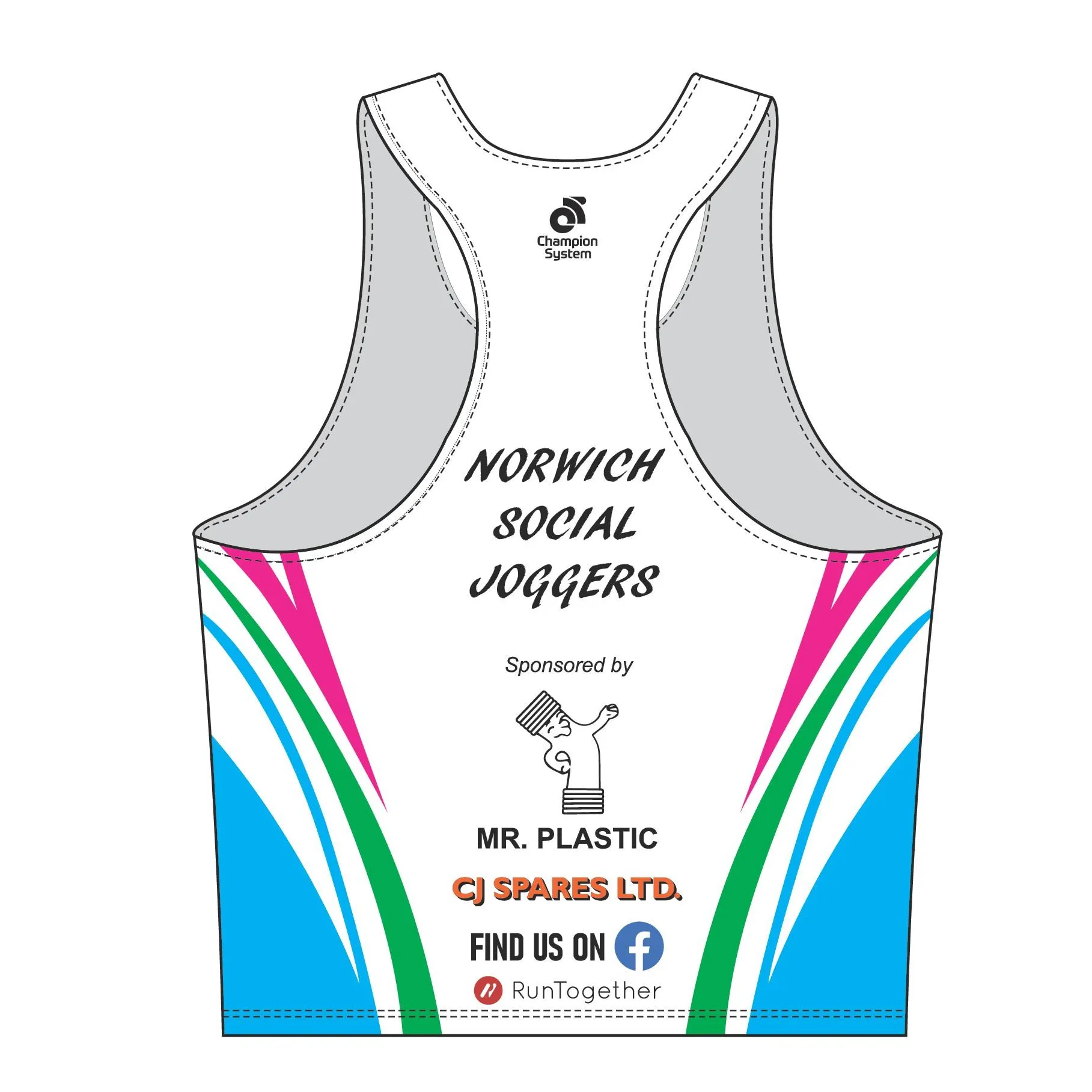 Apex Men's Marathon Singlet (Helium)
