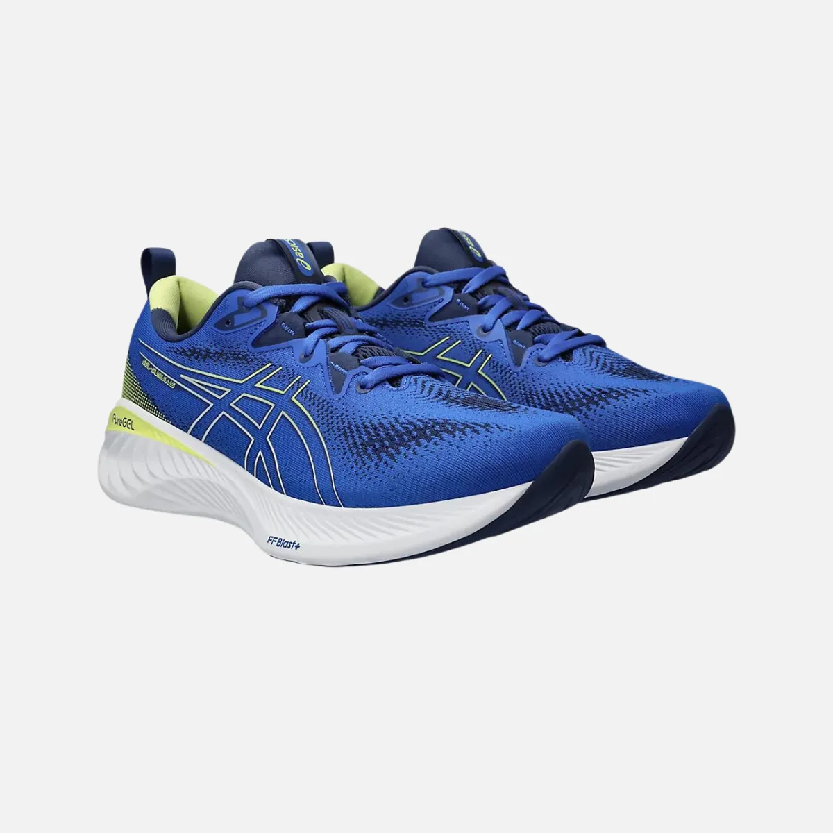 Asics GEL-CUMULUS 25 Men's Running Shoes -Illusion Blue/Glow Yellow
