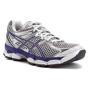 Asics Women's  Gel-Cumulus 14 width D Running Shoes in Lightning/Purple/Silver