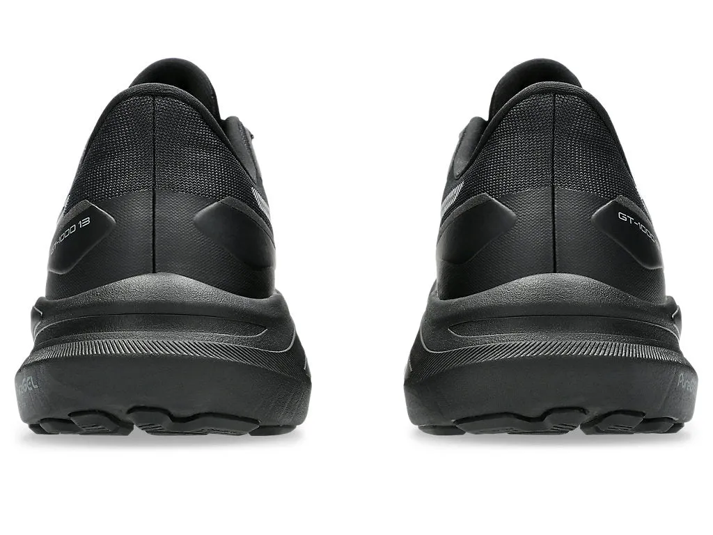 Asics Women's Gt-1000 13 Running Shoes in Black/Steel Grey