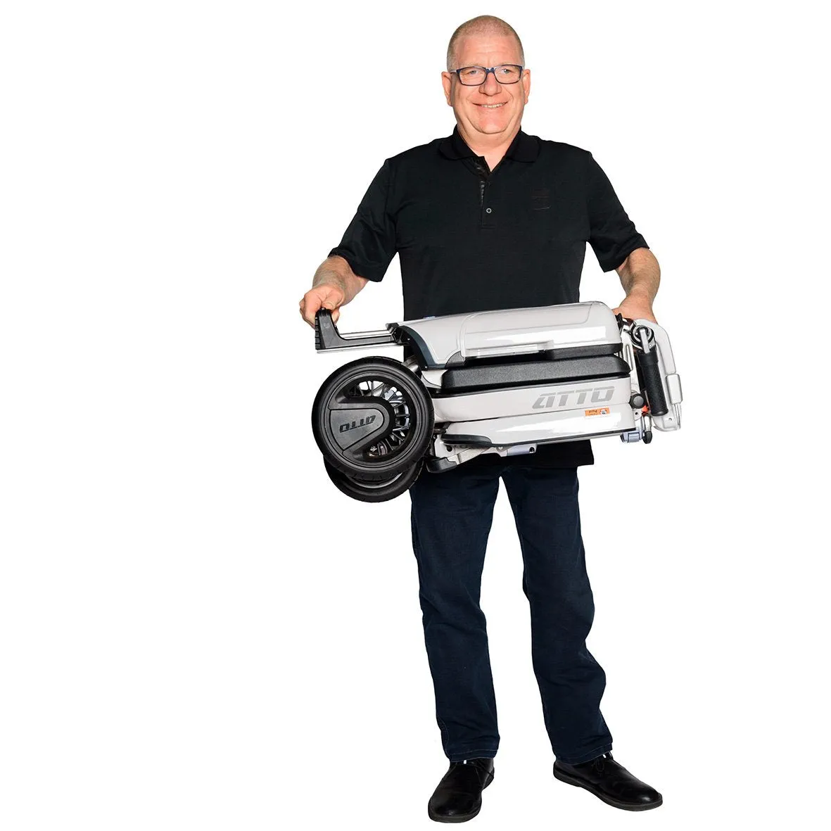 ATTO Portable Mobility Scooter Classic (standard Rental with Arms and cushion) Rental