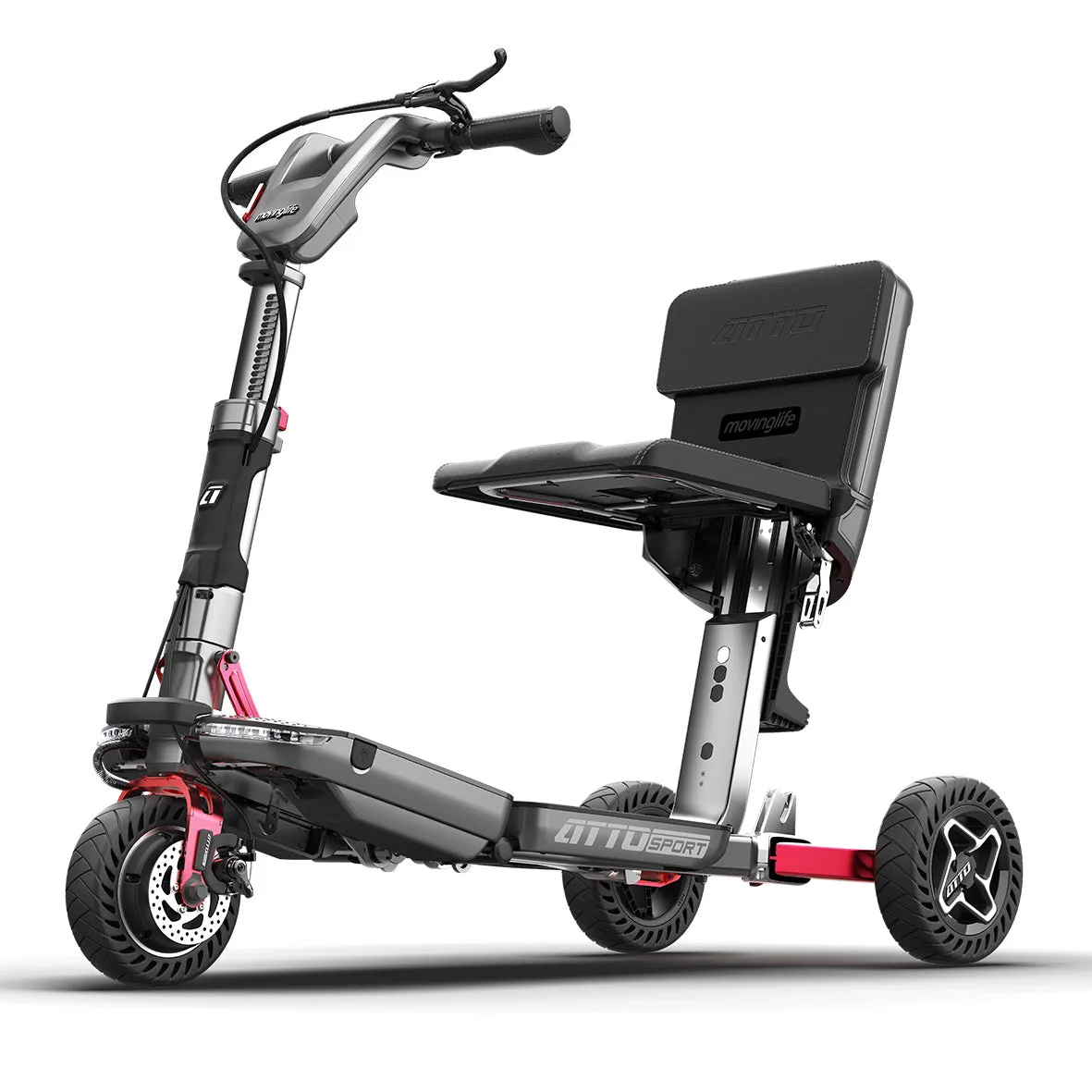 ATTO Portable Mobility Scooter Classic (standard Rental with Arms and cushion) Rental