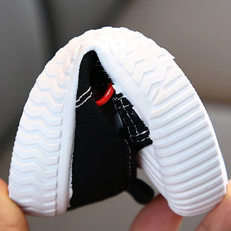 Baby Boys Girls Anti-Slip Cartoon Shoes Sneakers Soft Soled First Walkers