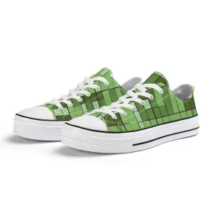 Bamboo Forest Low Top Canvas Shoes