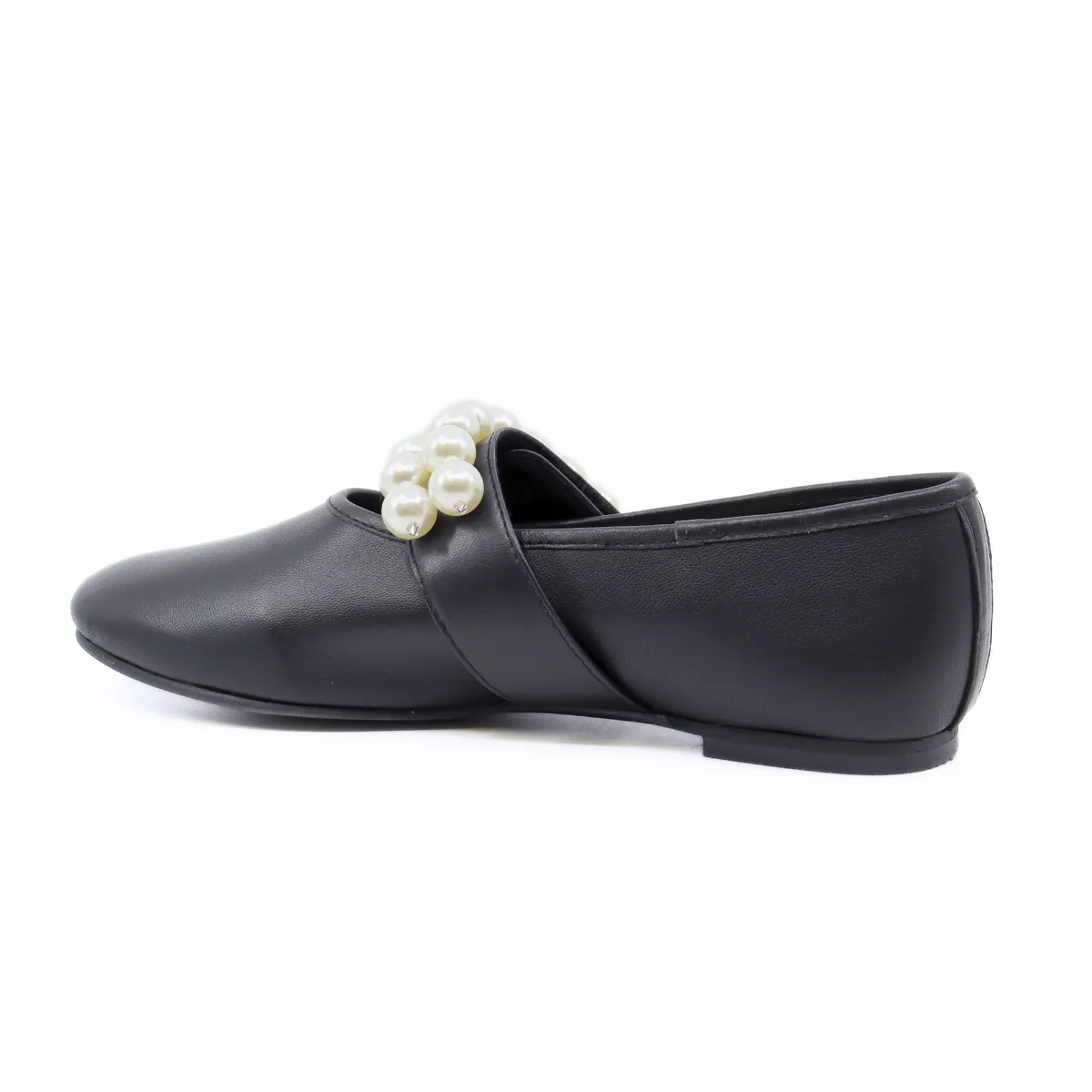 Banded Pearl Ballet Black