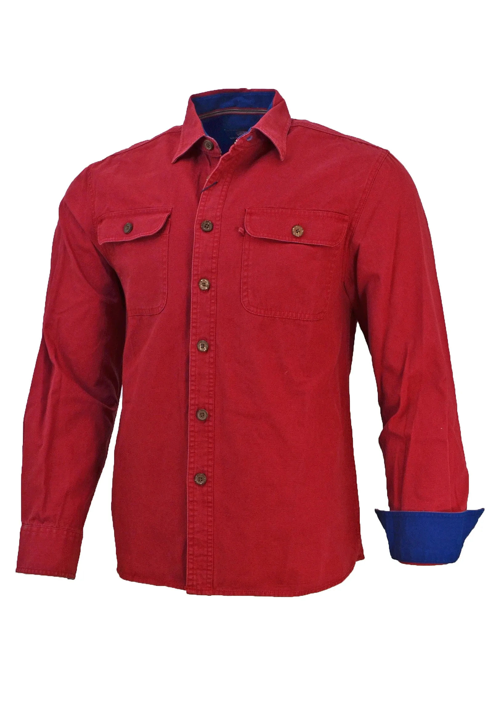 Beau Brummel Canvas Button Up Shirt