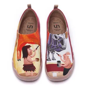 BEAUTYBULL Women Canvas Art Designed Shoes