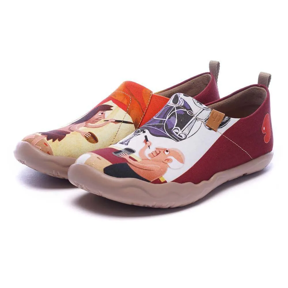 BEAUTYBULL Women Canvas Art Designed Shoes