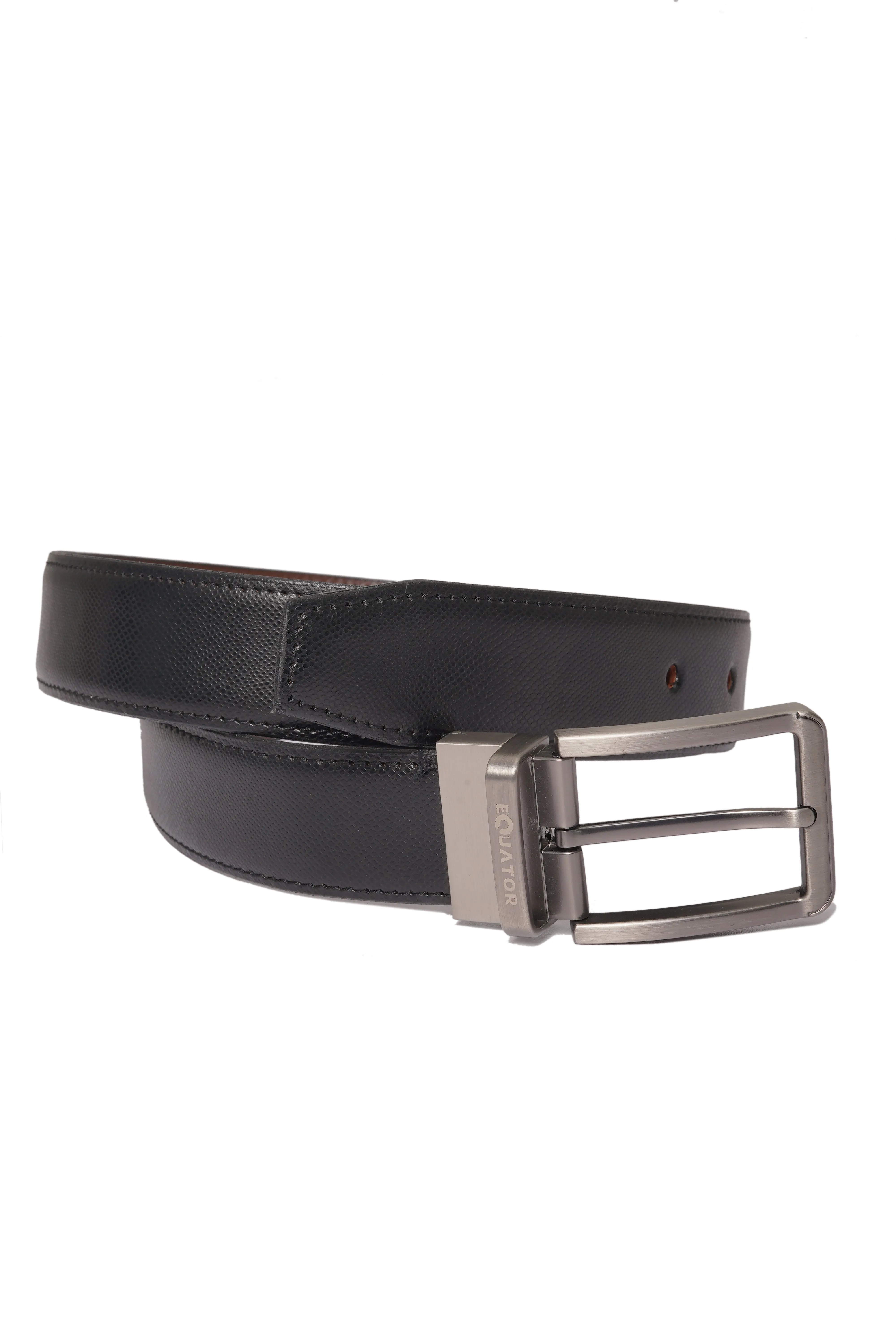 Black & Brown Double Sided Leather Belt