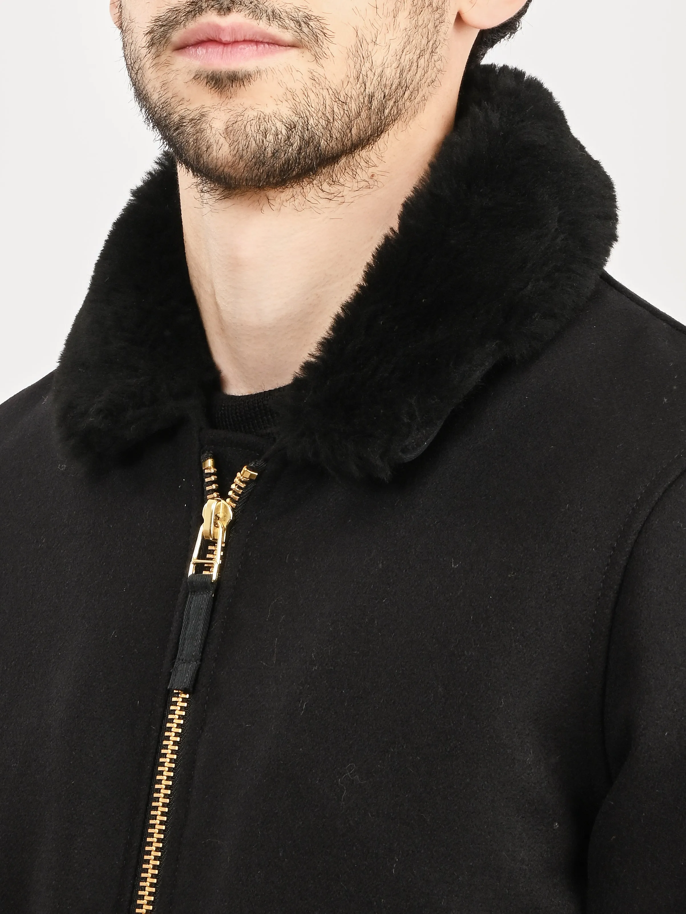 Black/Black Flyer's Club Jacket