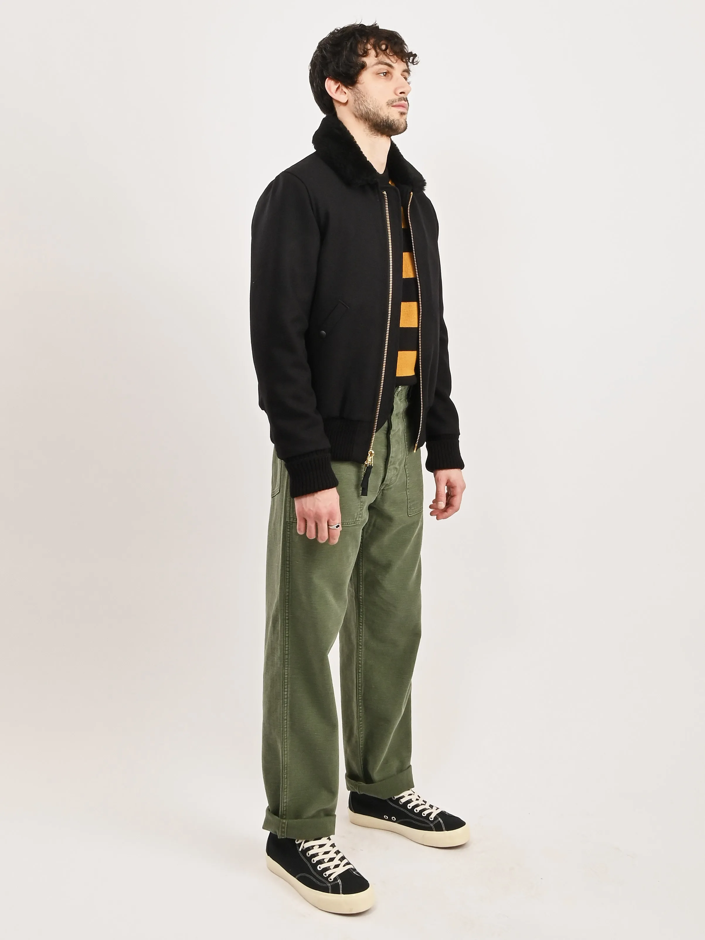 Black/Black Flyer's Club Jacket
