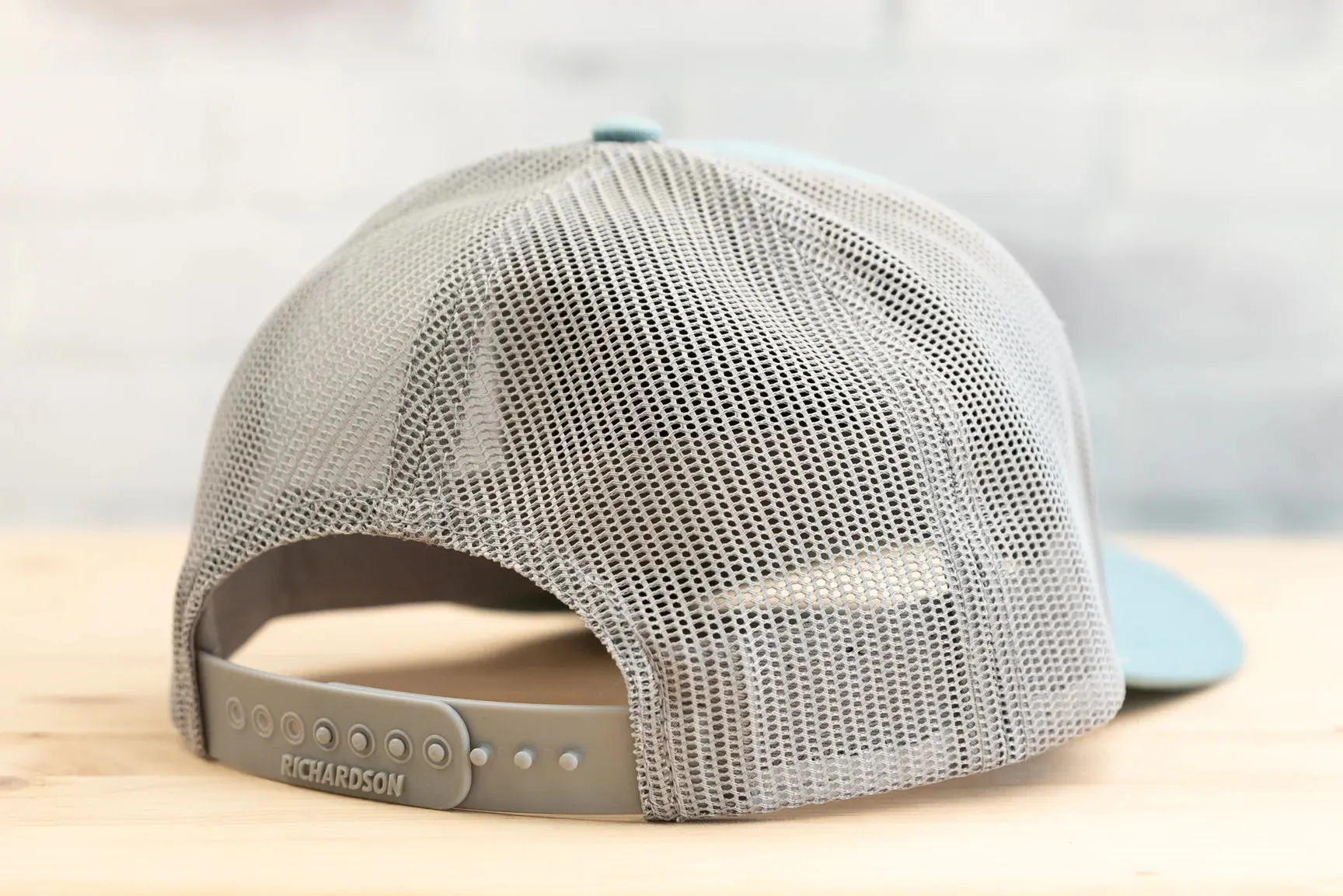 Blue Grit OG Hexagon Leather Patch Hat