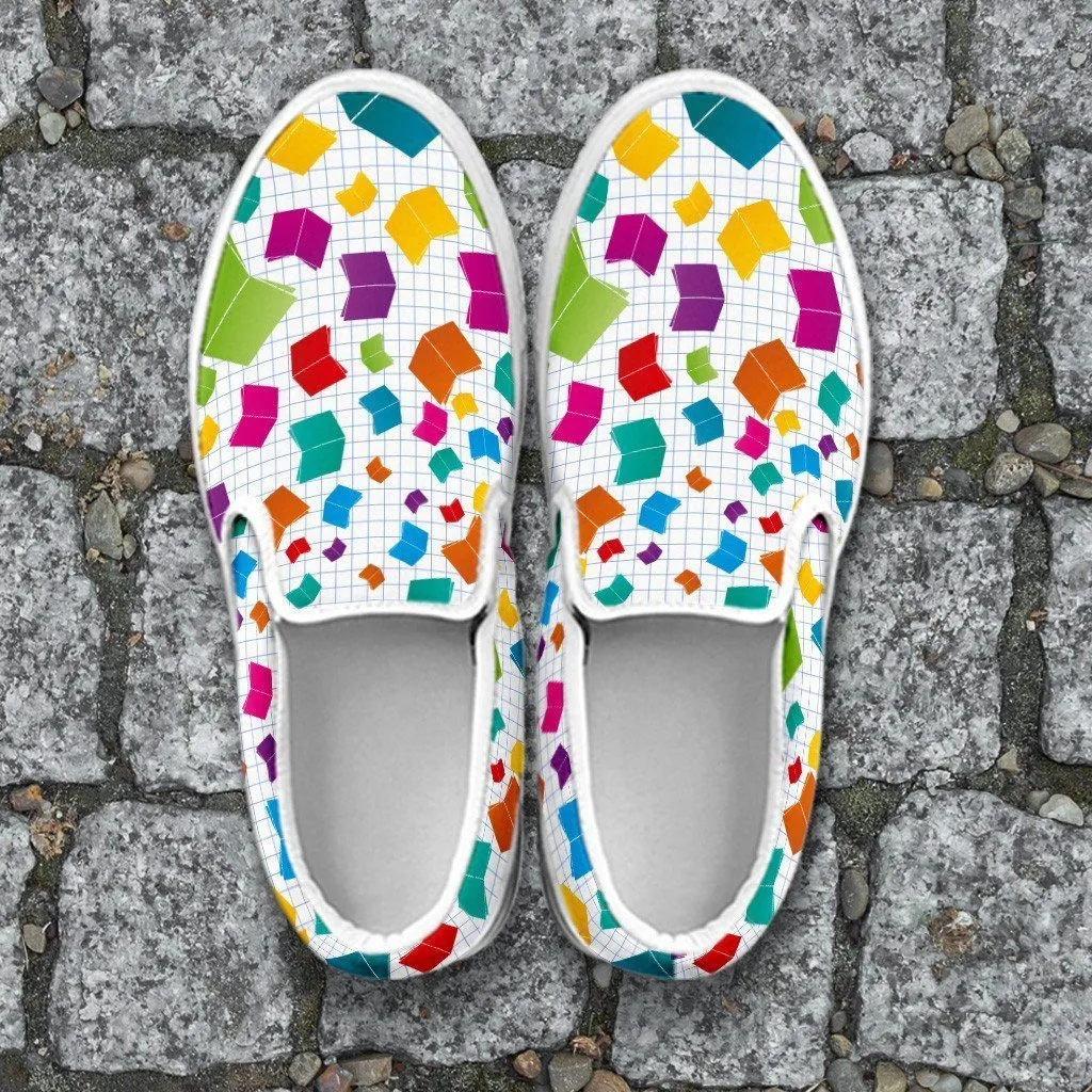 Books Slip Ons