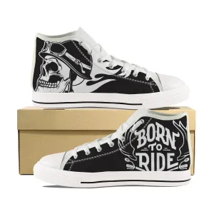Born To Ride Canvas Shoes