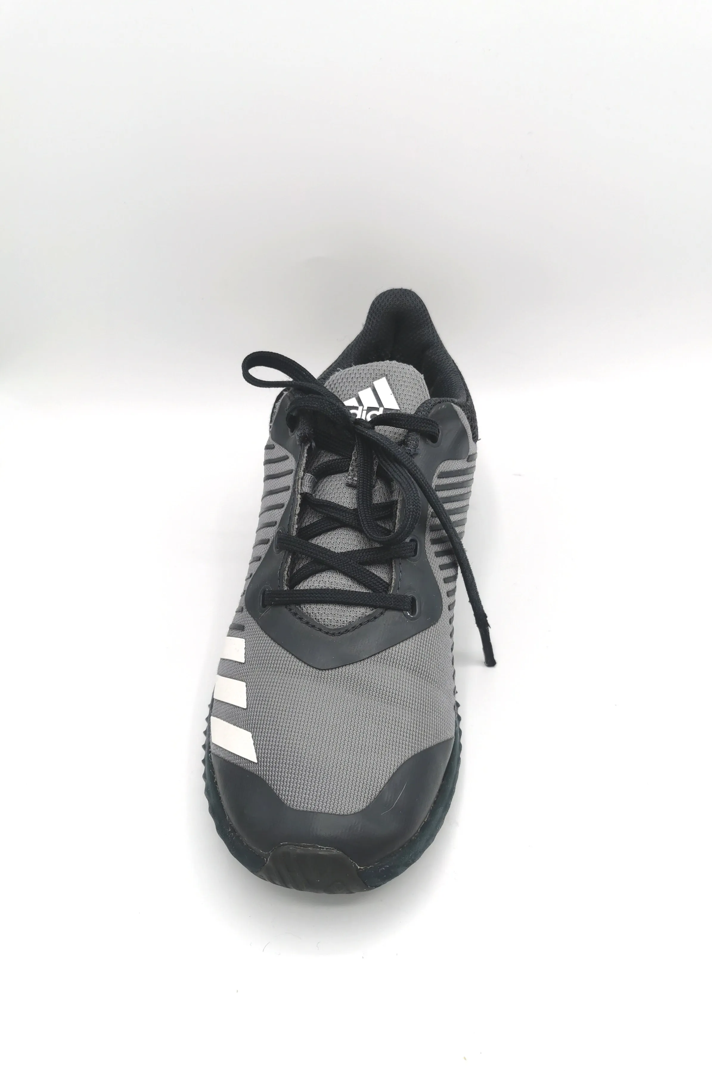 BOY SIZE 3 YOUTH - ADIDAS, Boys Eco Ortholite Cloudfoam Sneakers VGUC B59