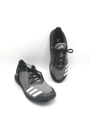 BOY SIZE 3 YOUTH - ADIDAS, Boys Eco Ortholite Cloudfoam Sneakers VGUC B59