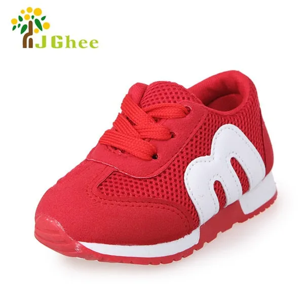 Boys Girls Sports Shoes Children Running Sneakers Air Mesh Breathable