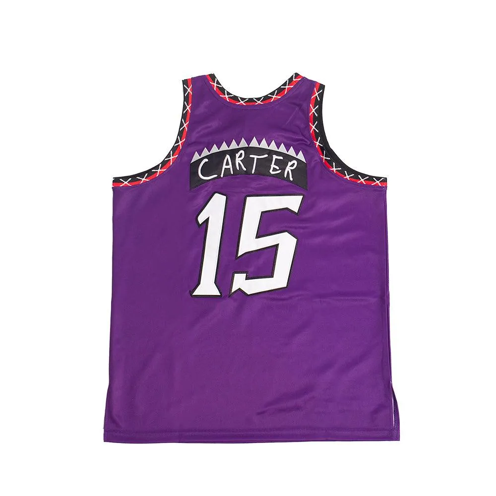 BRAND X WE RUN THE NORTH YOUTH BASKETBALL JERSEY (PURPLE)