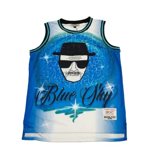 BREAKING BAD BASKETBALL JERSEY BLUE