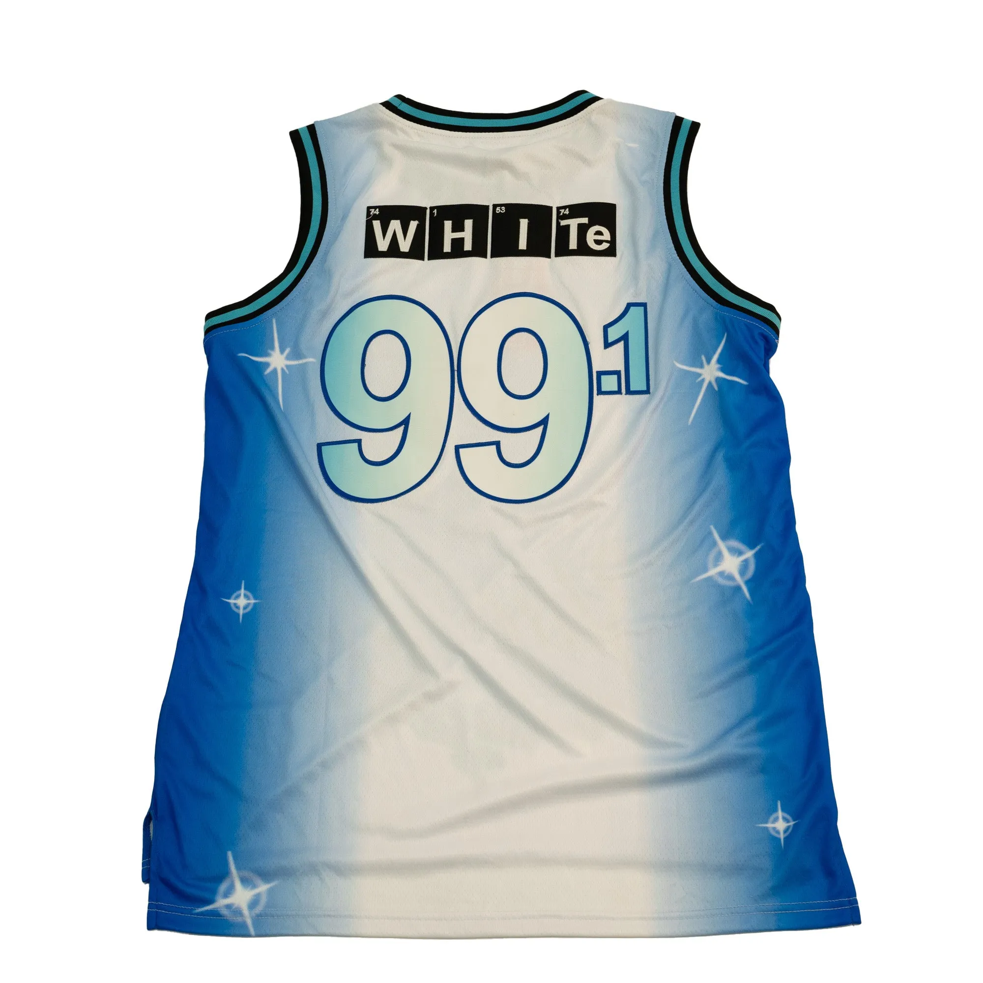 BREAKING BAD BASKETBALL JERSEY BLUE