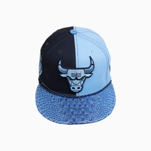 Breyer's Buck 50 Chicago Bulls Hat With Leather Visor