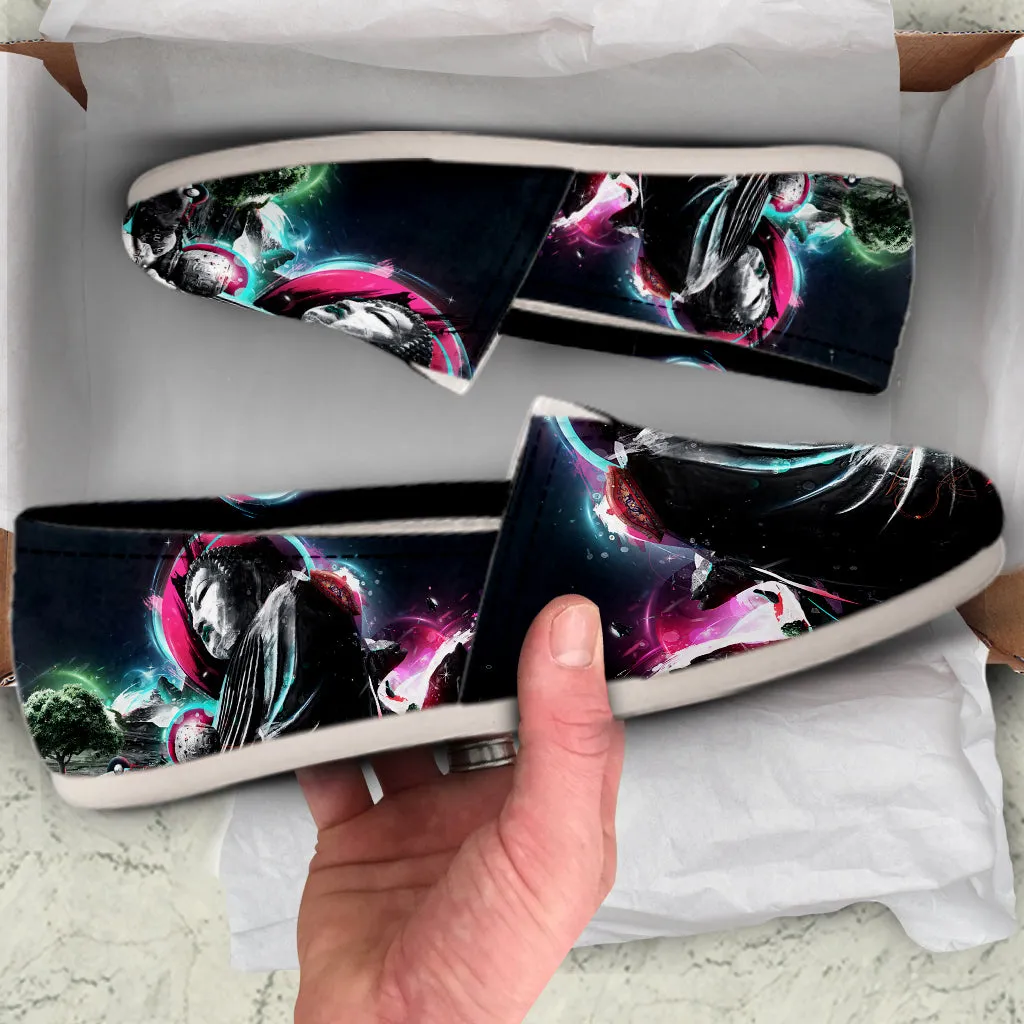 Buddha Pop Art Casual Shoes