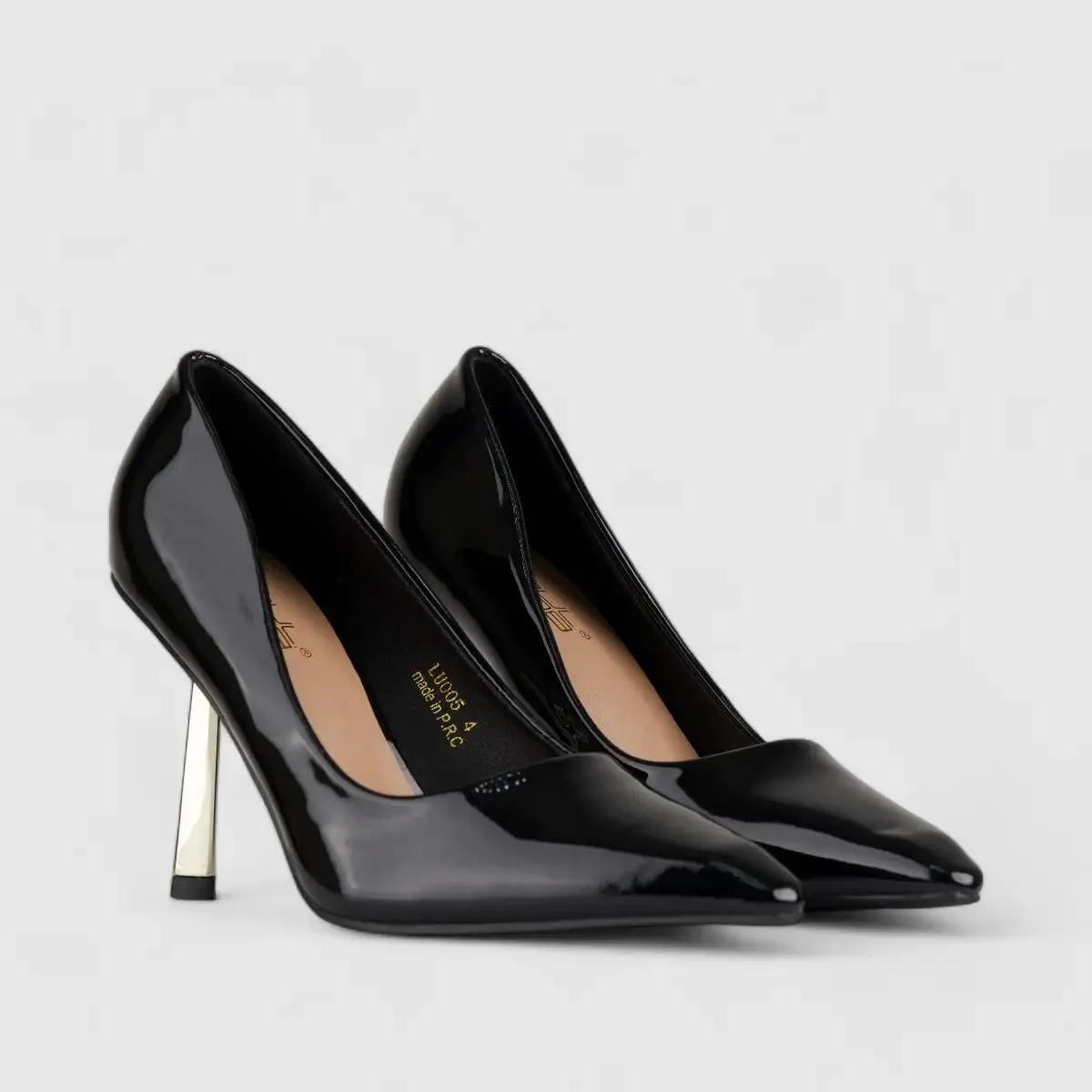 Bulbul Court Shoe Black LU005