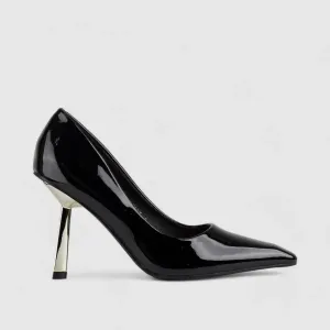 Bulbul Court Shoe Black LU005