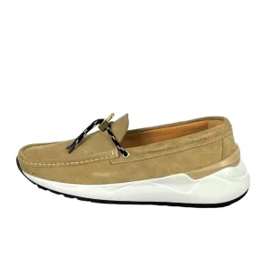 Buscemi Men's Mare Natural Suede Loafers SAMPLE