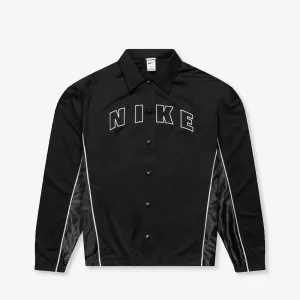 Button-Up Dri-FIT Jacket - Black