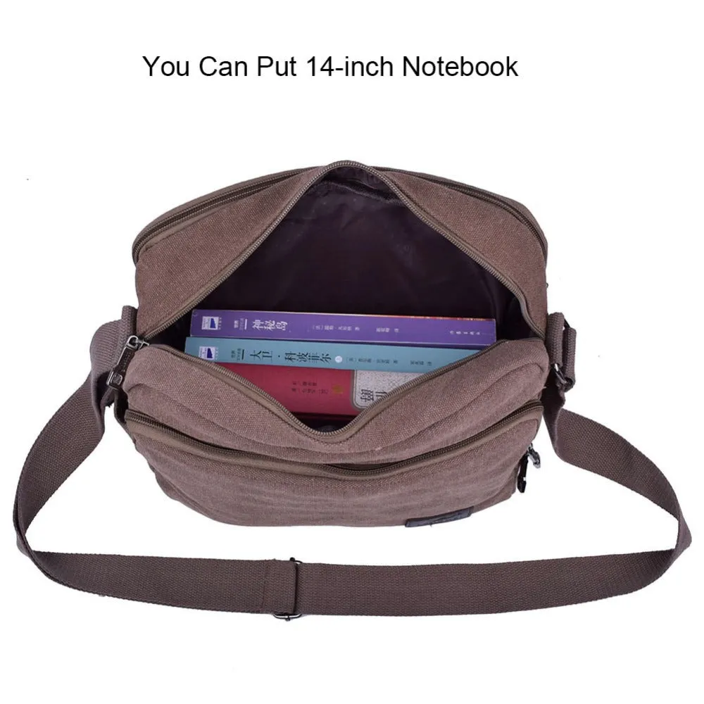 Canvas Messenger Bag