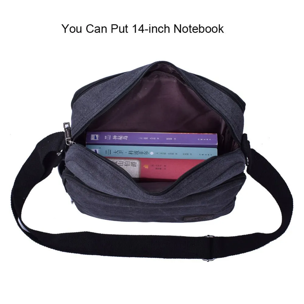 Canvas Messenger Bag