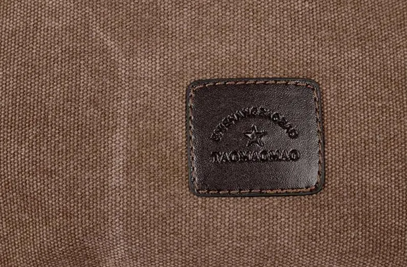 Canvas Messenger Bag