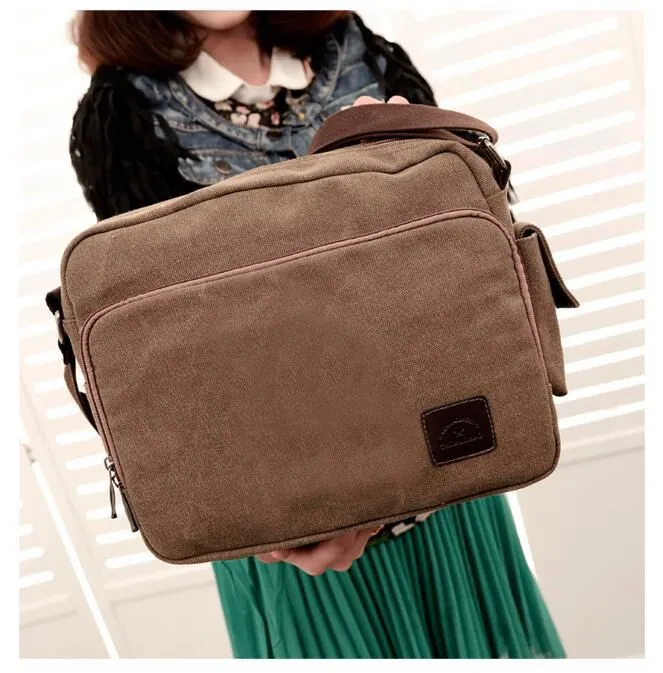 Canvas Messenger Bag