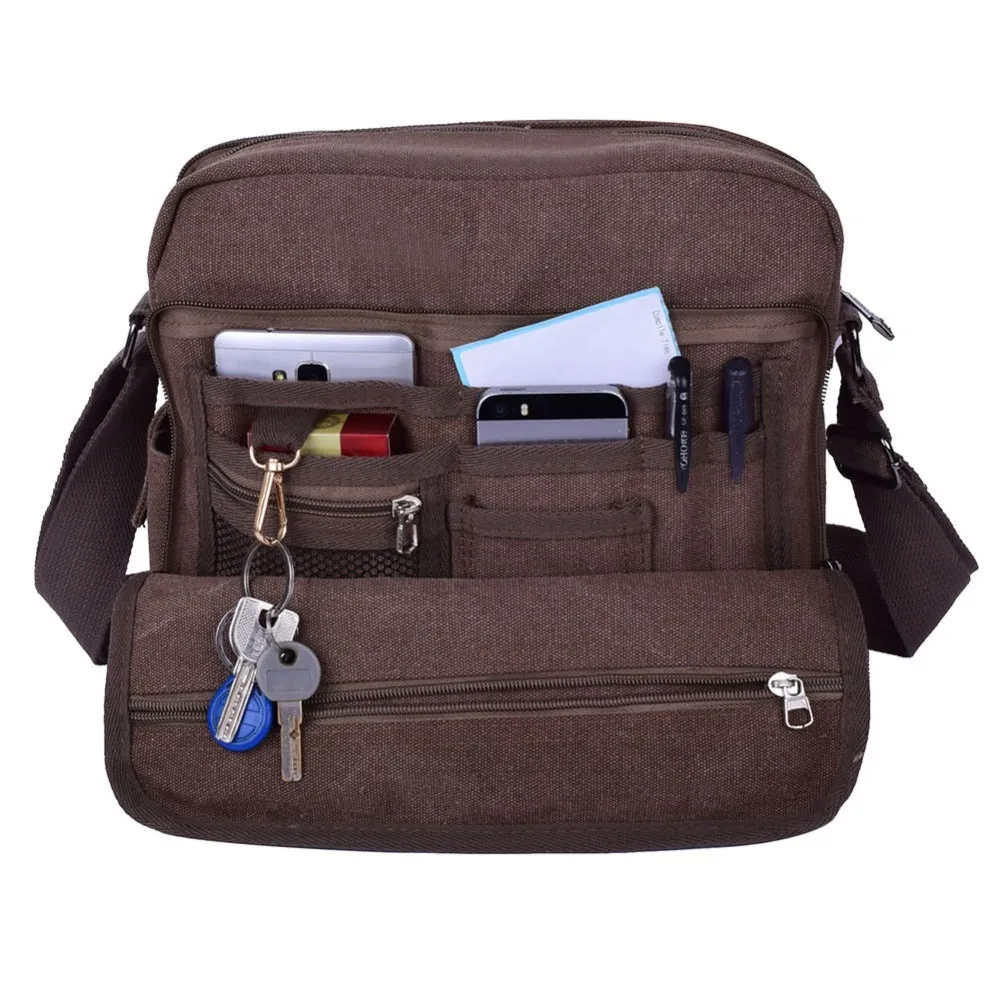 Canvas Messenger Bag