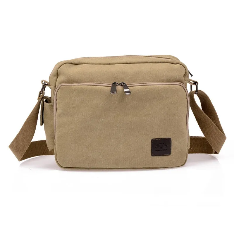 Canvas Messenger Bag