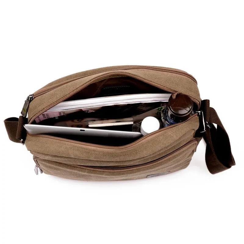 Canvas Messenger Bag