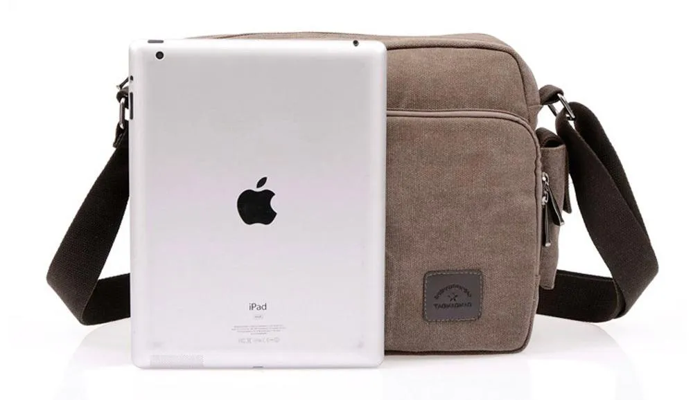 Canvas Messenger Bag